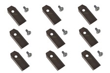 9 x couteaux en acier