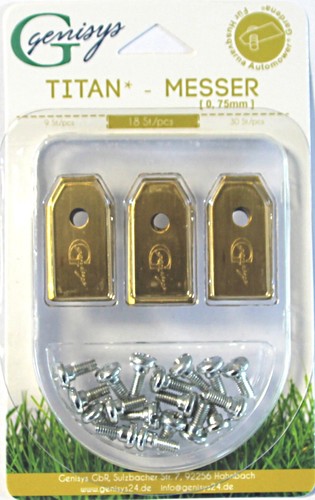 Lames rechange titan - lames, de