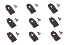 9 x couteaux en acier