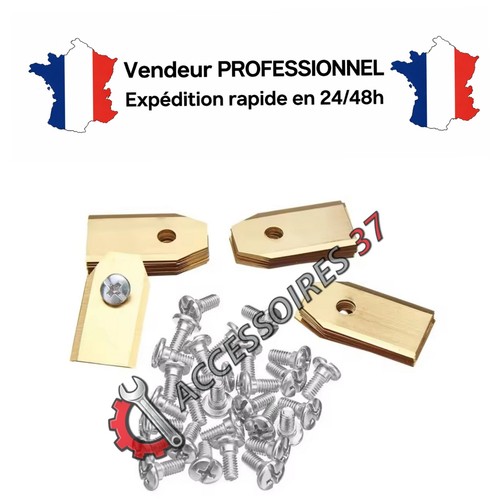 Lot lames titane pour - lames, en